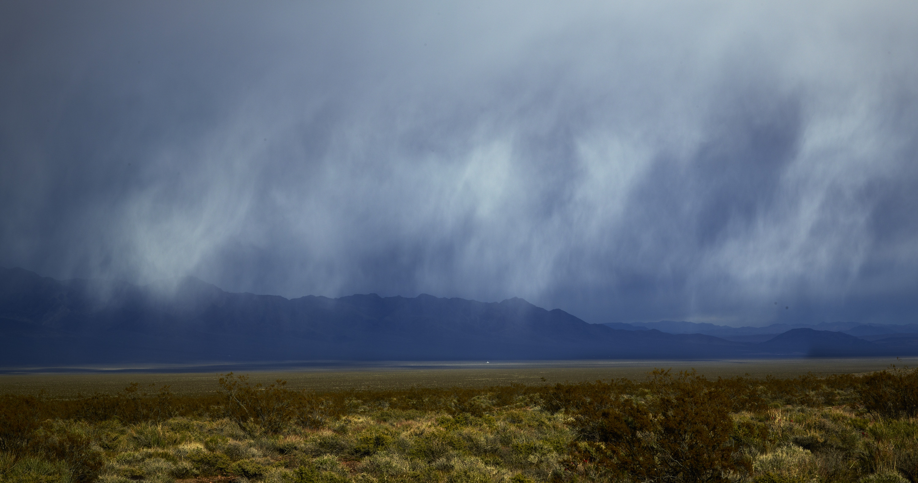 Storm In Valley, Near Death Valley and Beatty