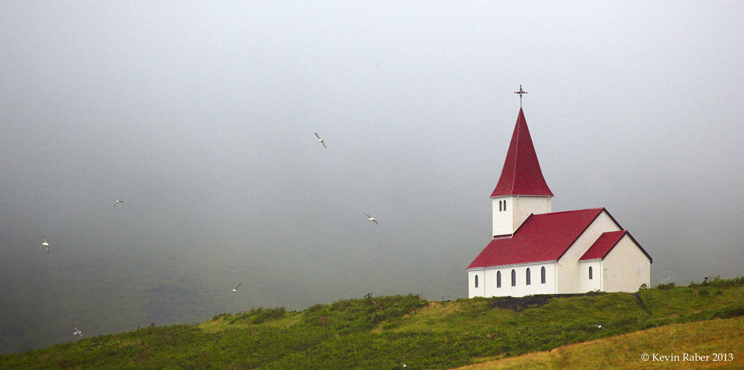 Church on Hill, Iceland