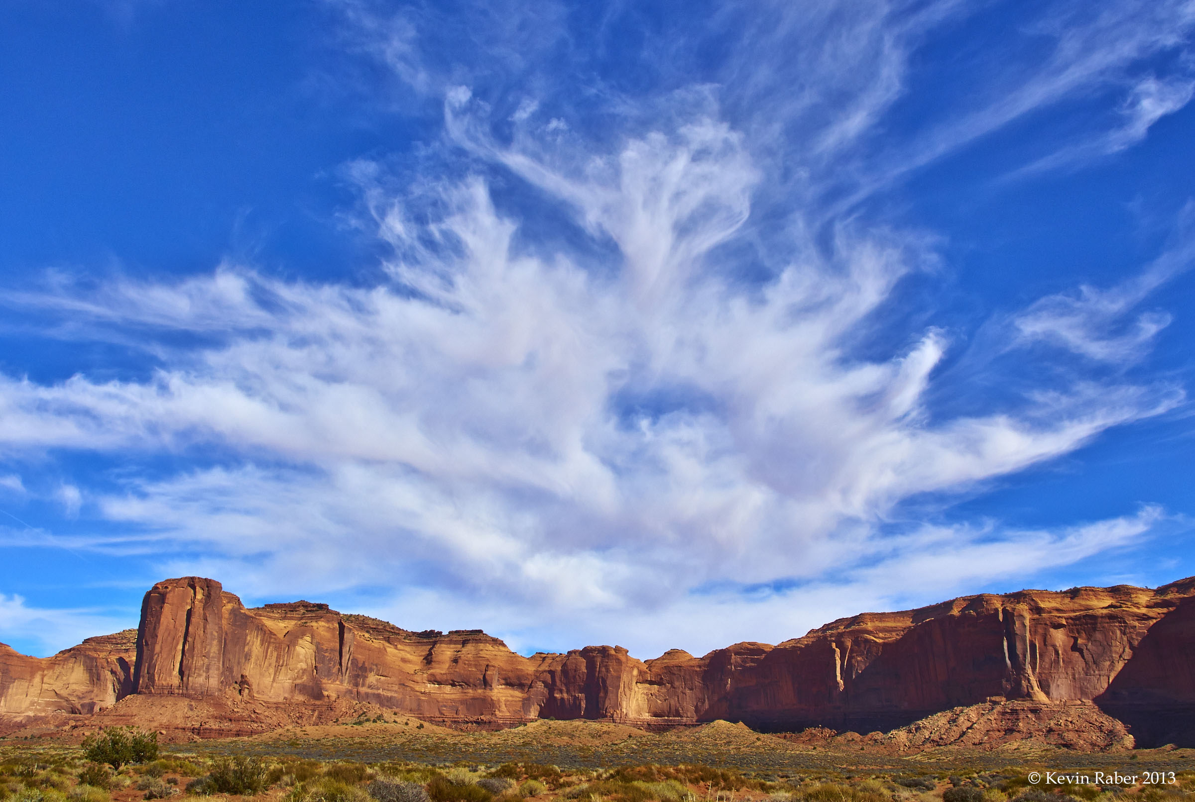 Big Sky in Monument Valley