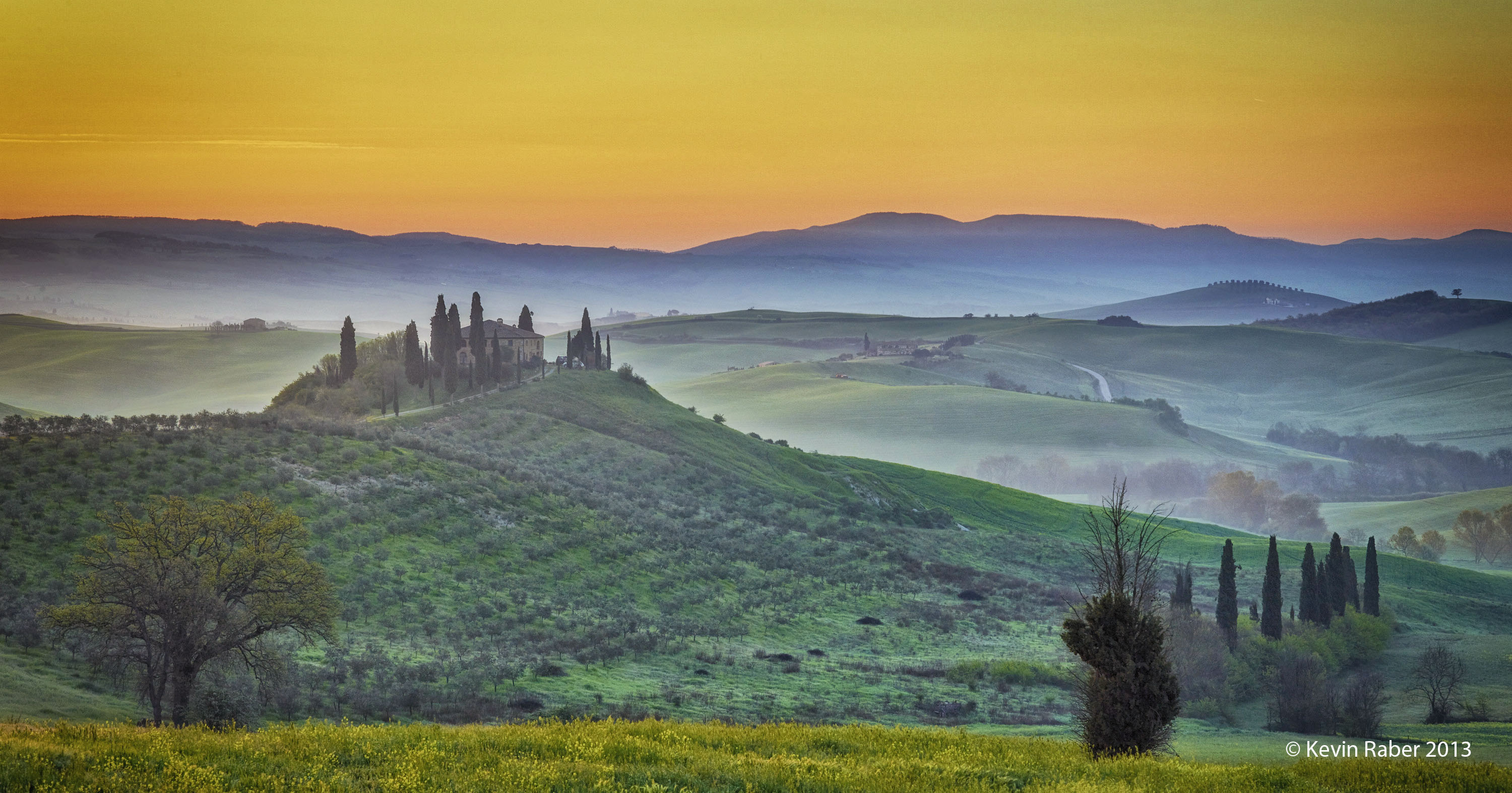 Tuscany, Italy - Sunrise
