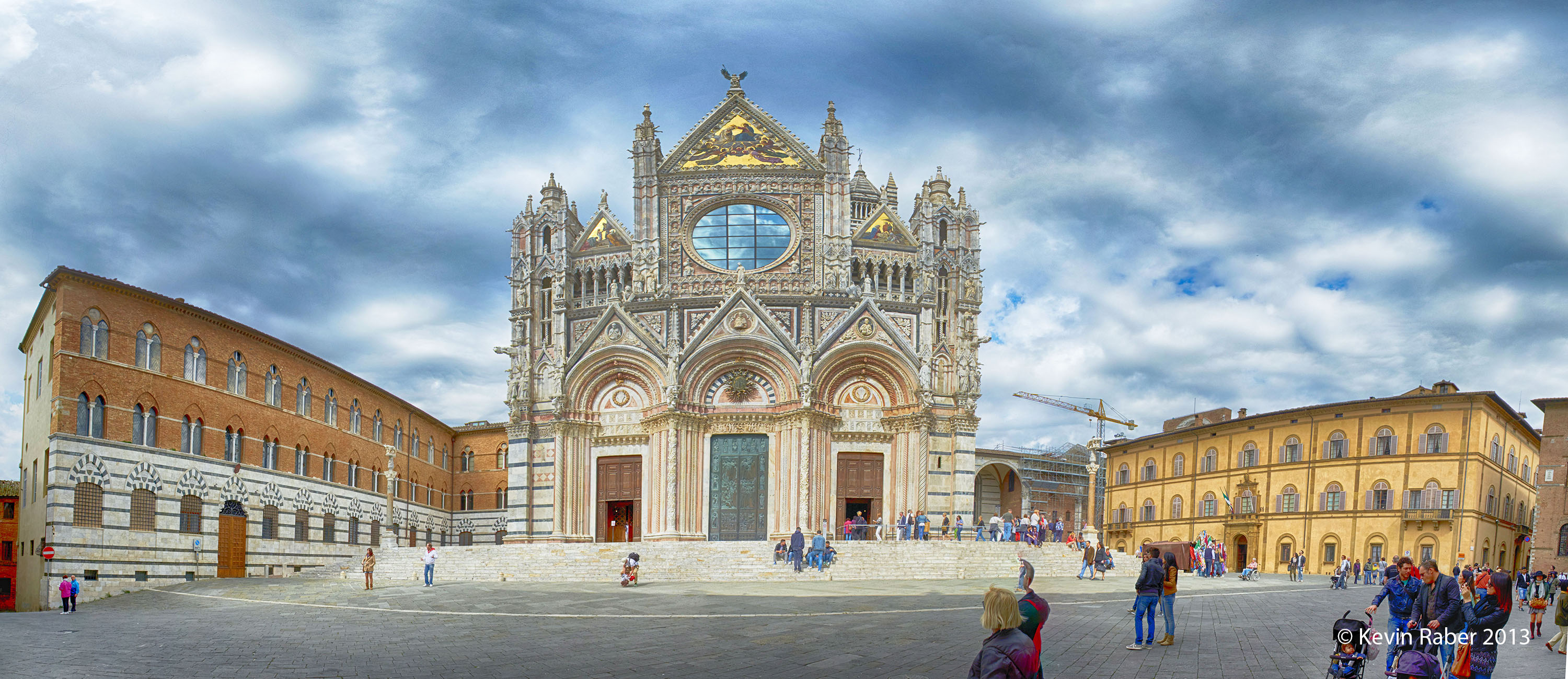 The Cathedral In Siena, Tuscany region of Italy