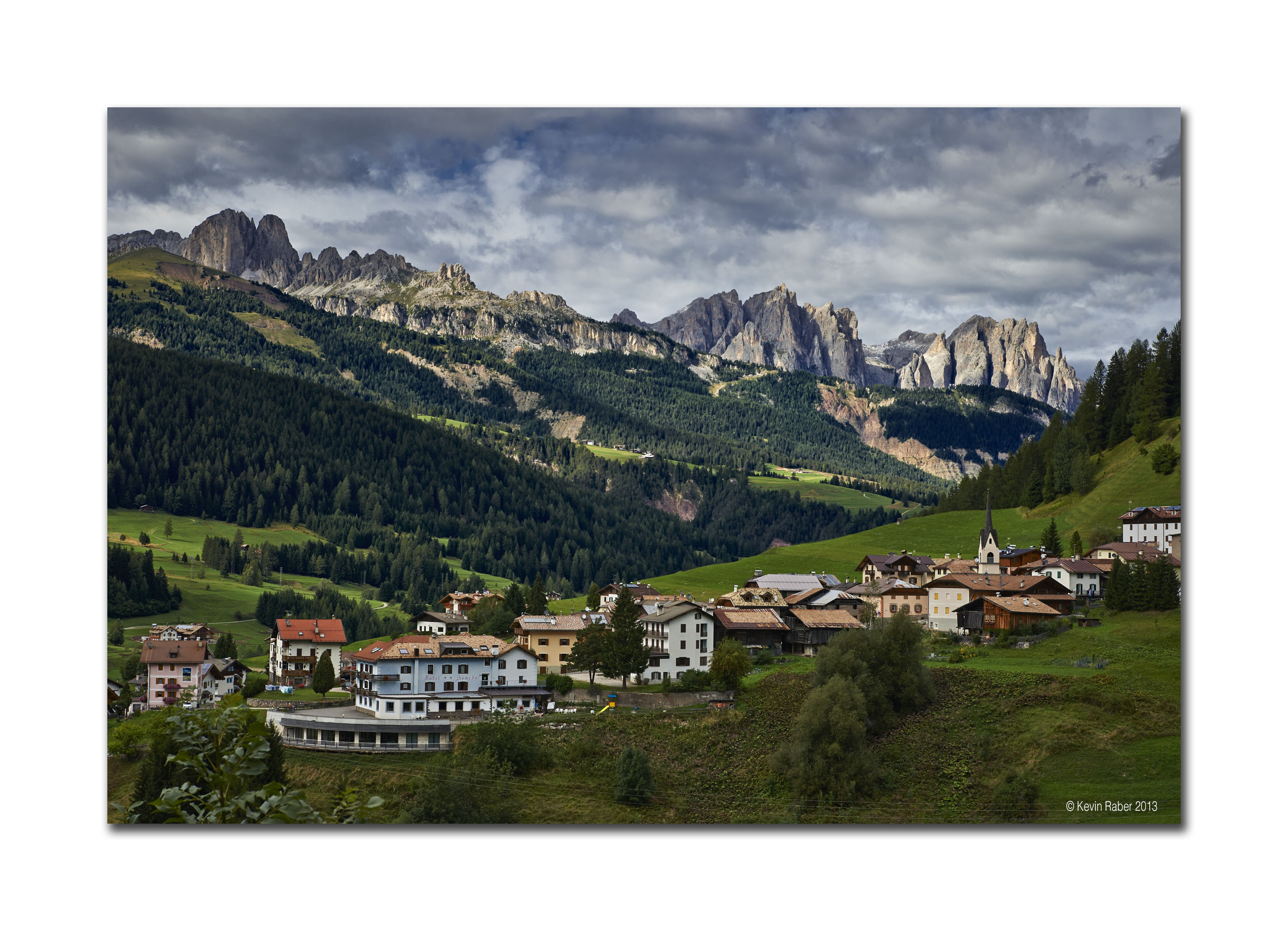 Picture Postcard Definion of the Dolomites