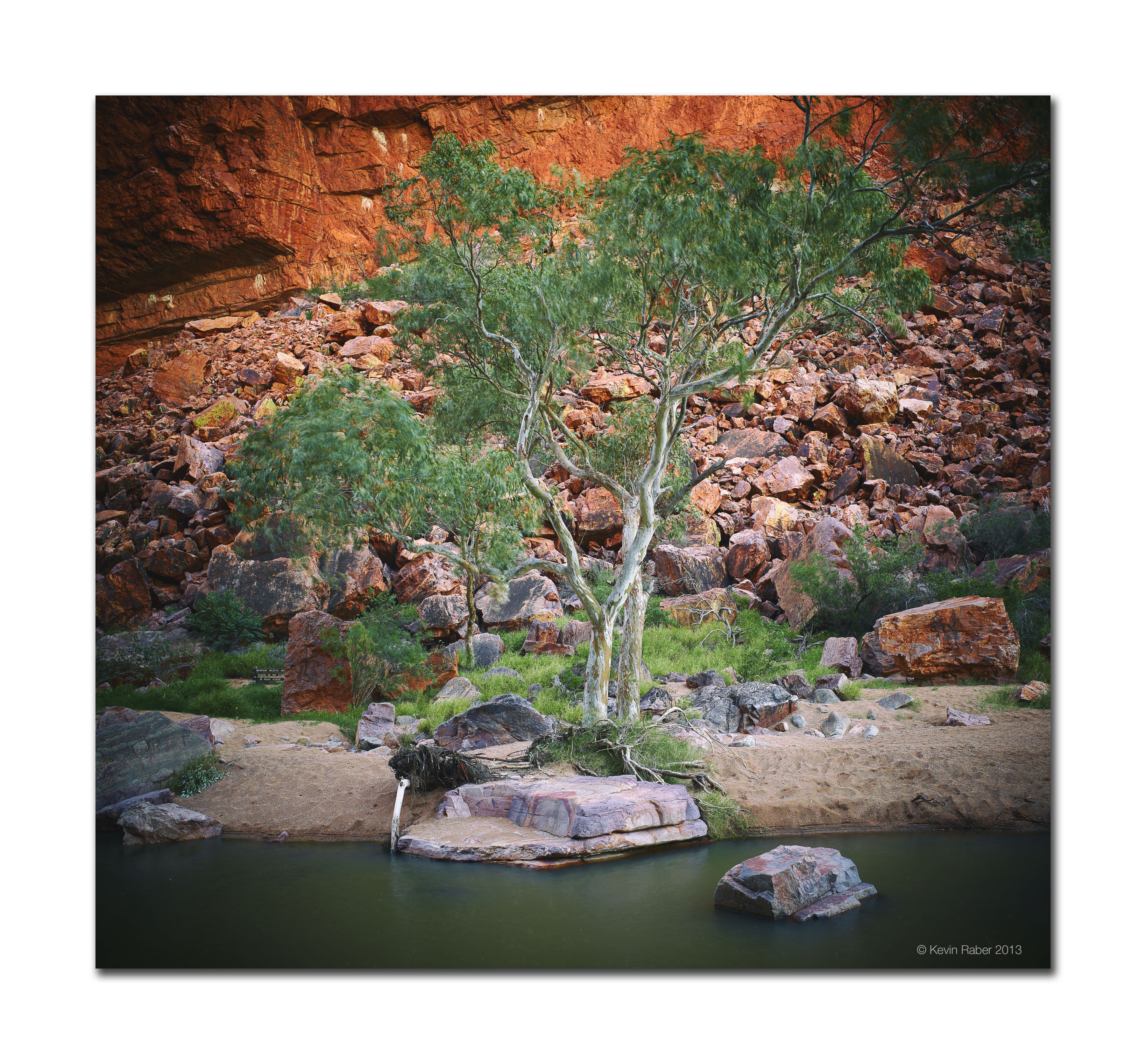 One of many gorges in Central Australia