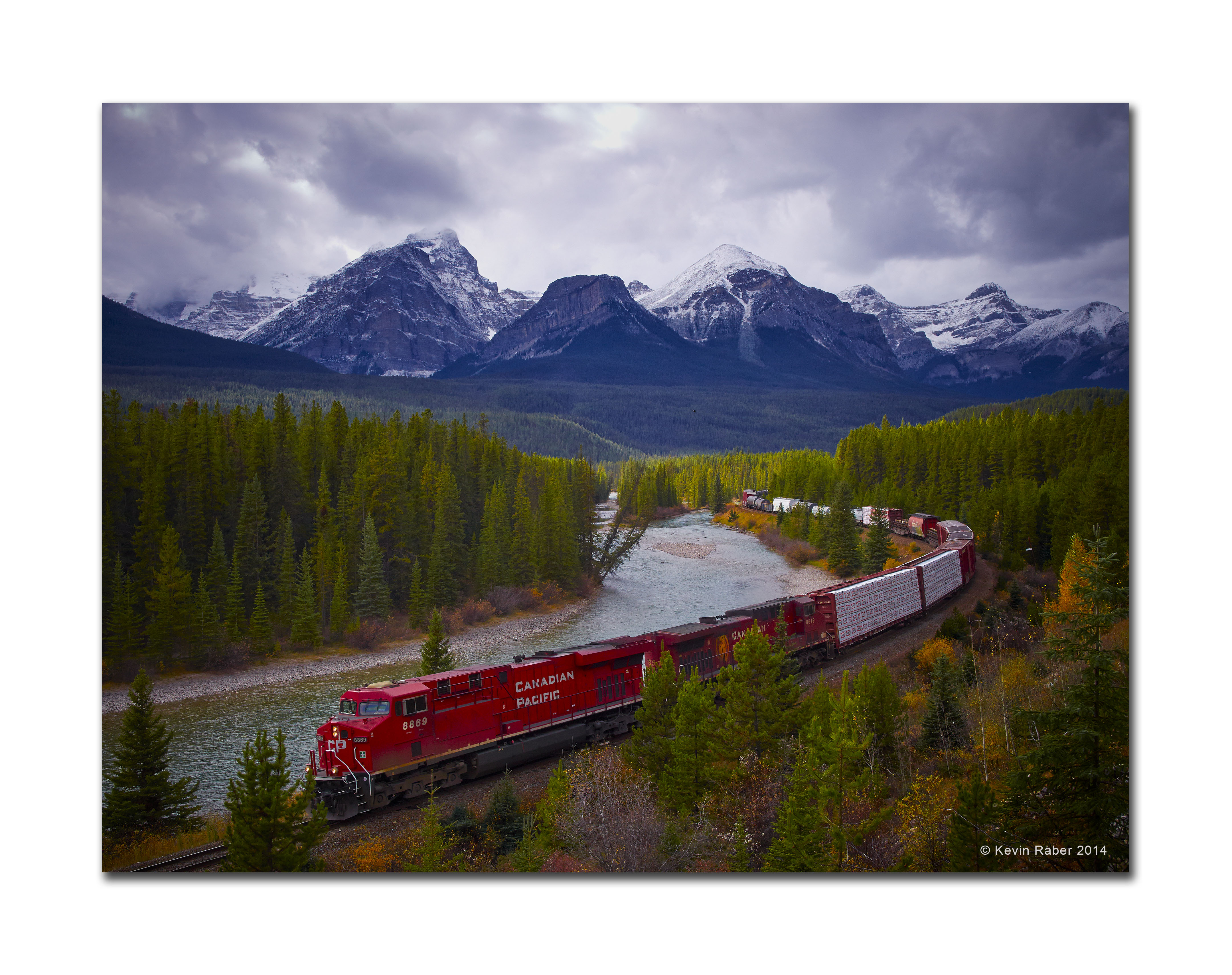 Murrant's Curve, Going South, Canadian Rockies