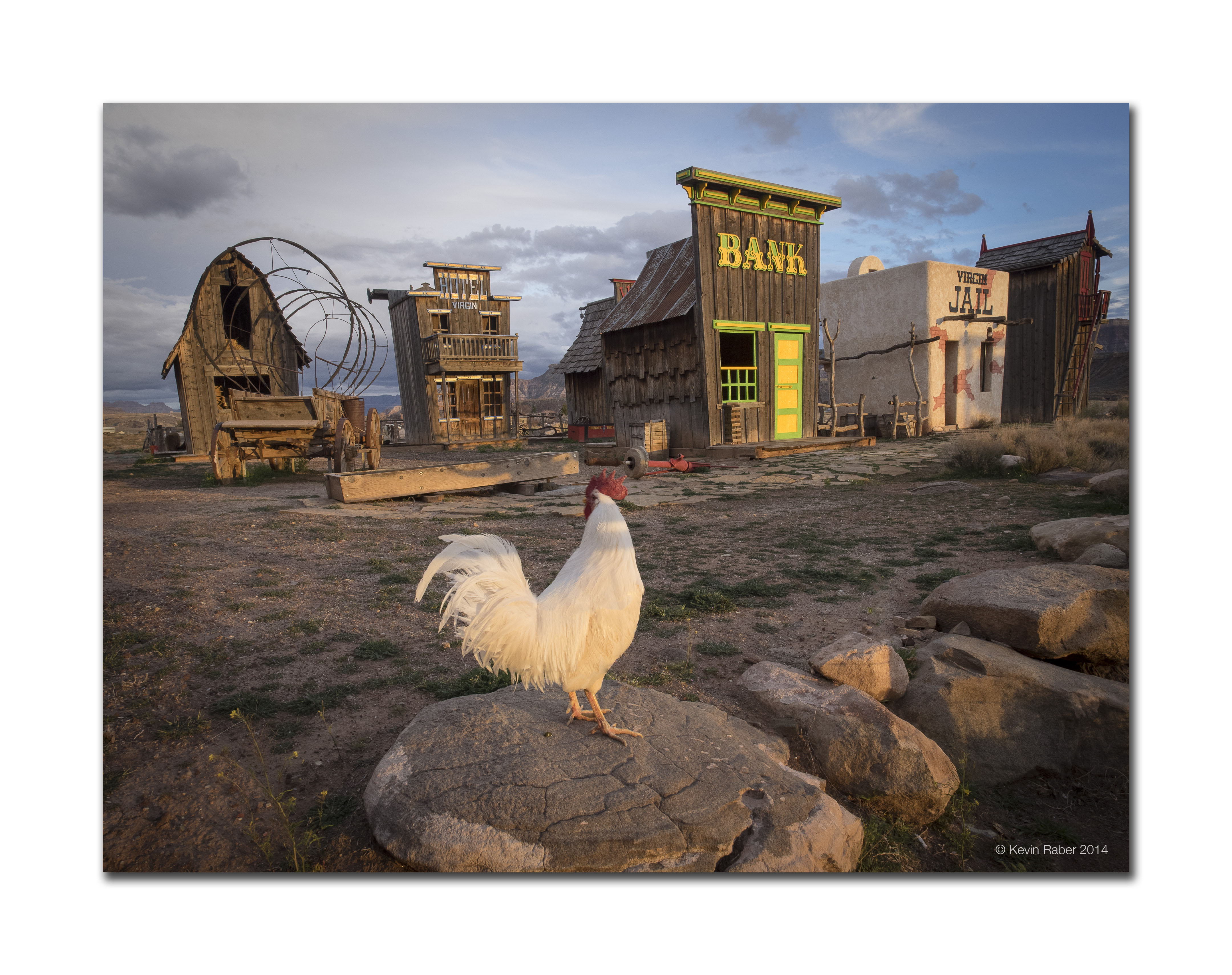 Rooster and The Old Town