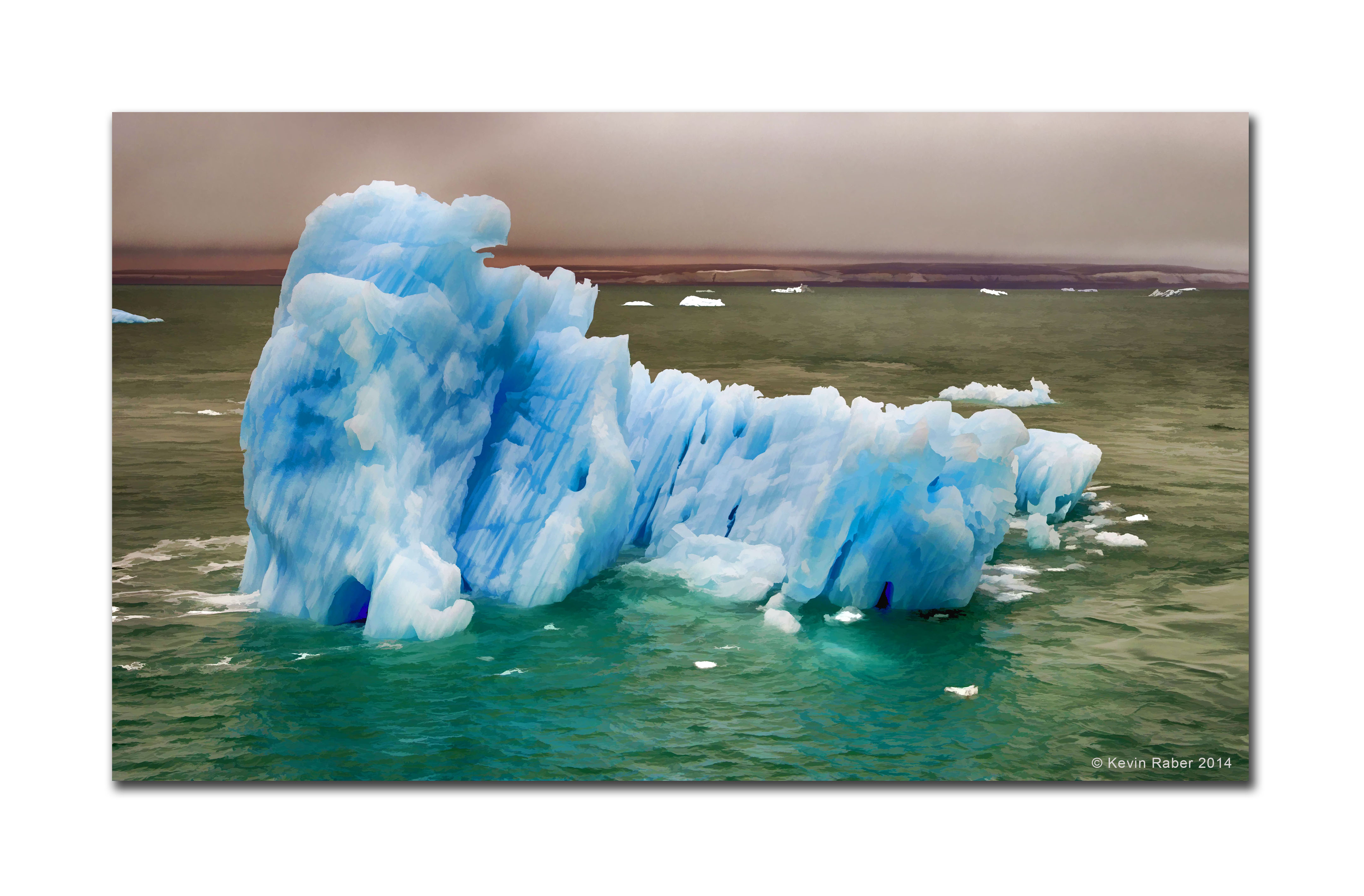 Painterly Iceberg