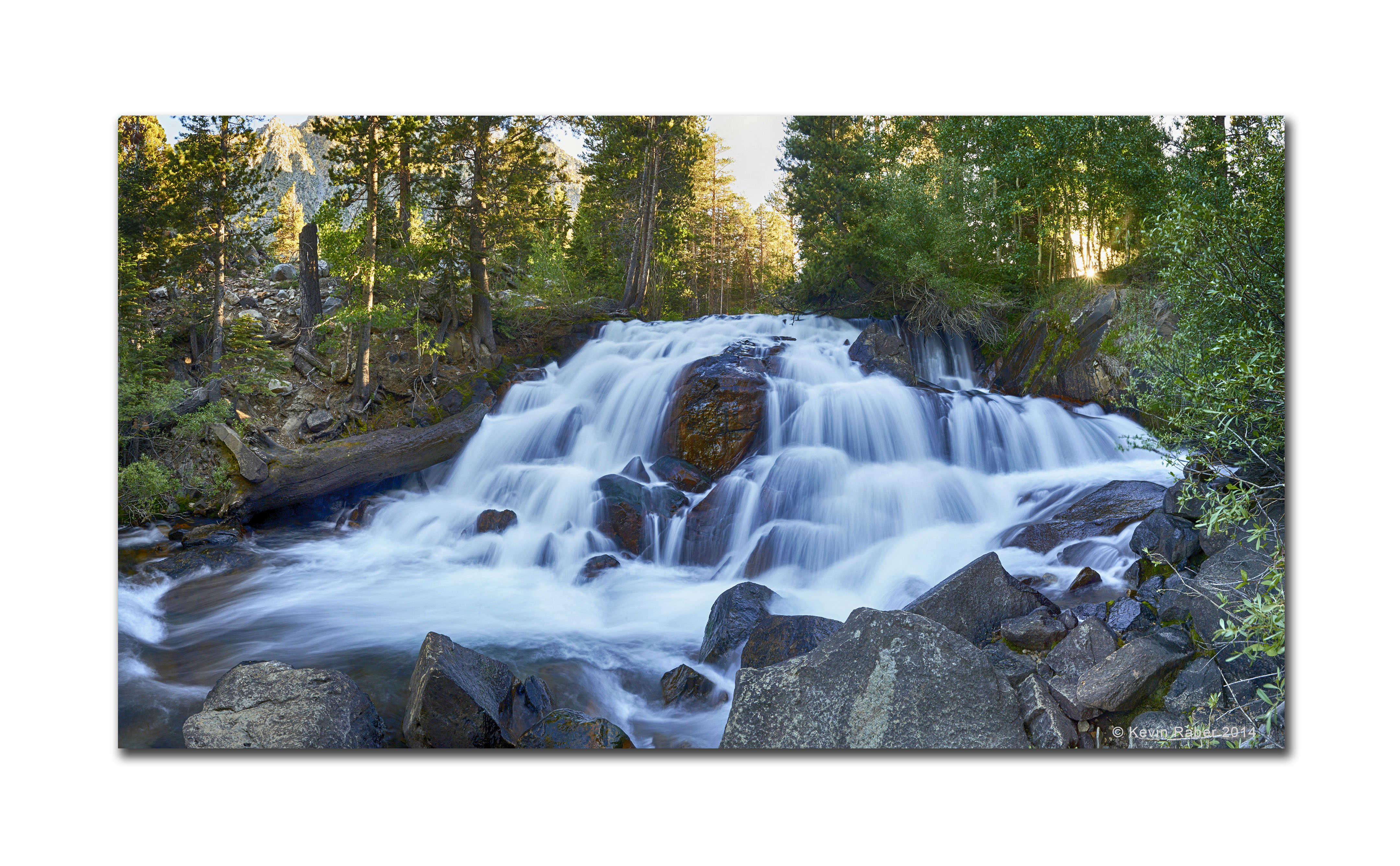 Waterfall PAno, Yosemite NP