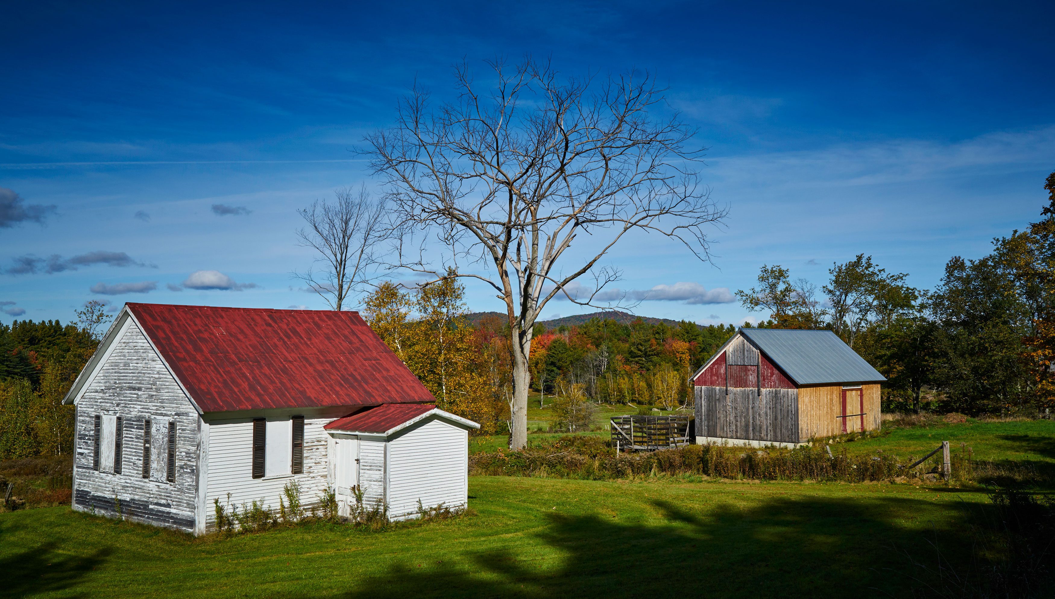 Two Barns, Vermont